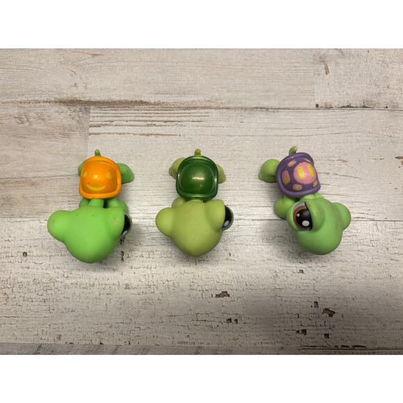 Littlest Pet Shop LPS Vintage Lot of Turtles Tortoises Family EUC - Picture 2 of 4